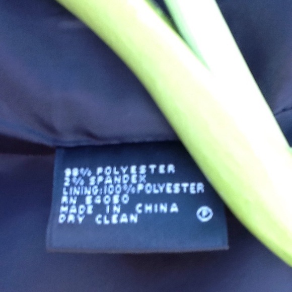 SALE Anne Klein one-button classic black blazer… - Picture 7 of 7